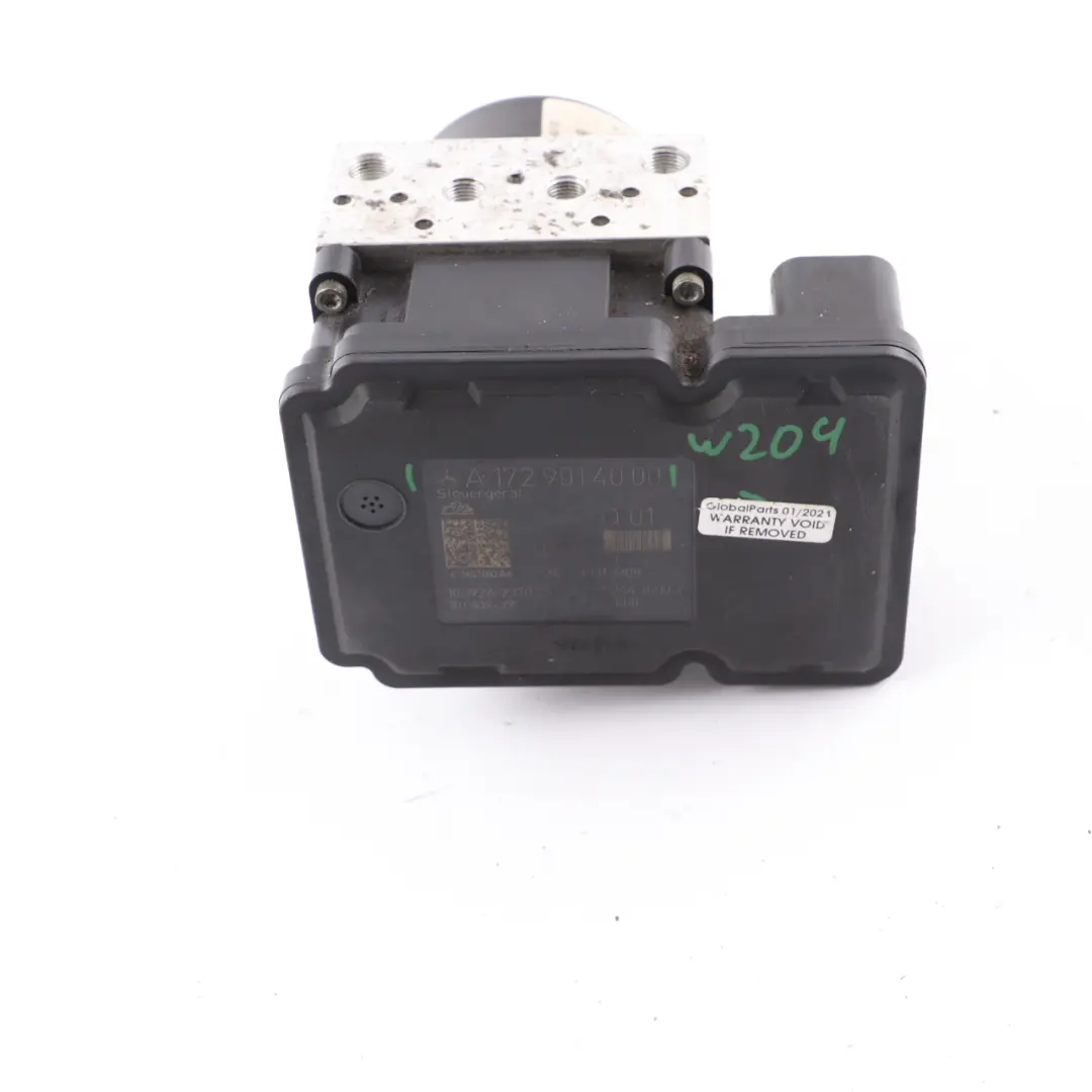 Mercedes W204 Pompe frein ABS ESP Unité freinage hydraulique A1724314212 - SKU A1729014000 - Numéro de pièce A1729014000