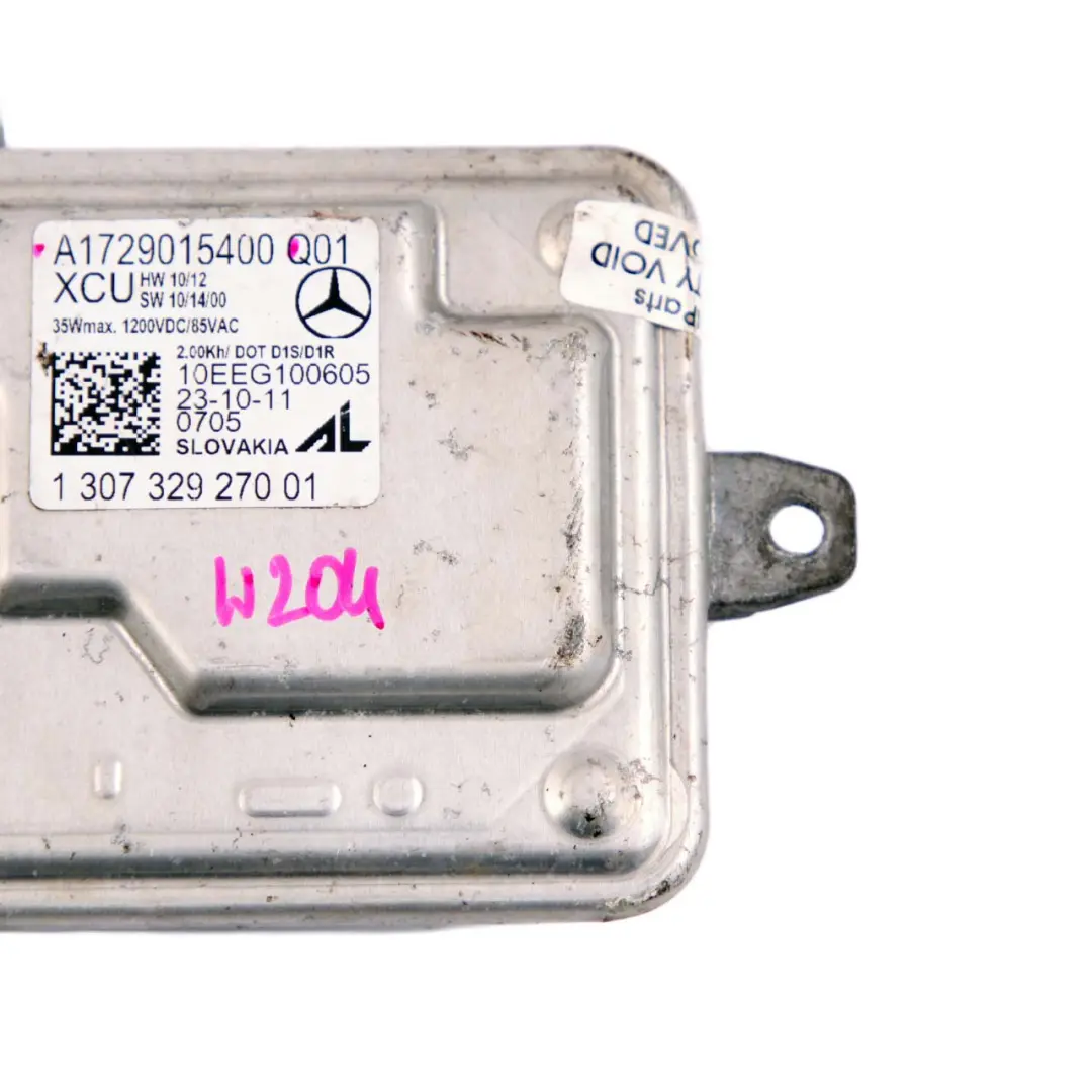 Schein Werfer Ballast Steuer Gerät Modul für Mercedes W204 Xenon mit Teilenummer A1729015400 Mercedes W204 Xenon Schein Werfer Ballast Steuer Gerät Modul - SKU A1729015400 - Teilenummer A1729015400