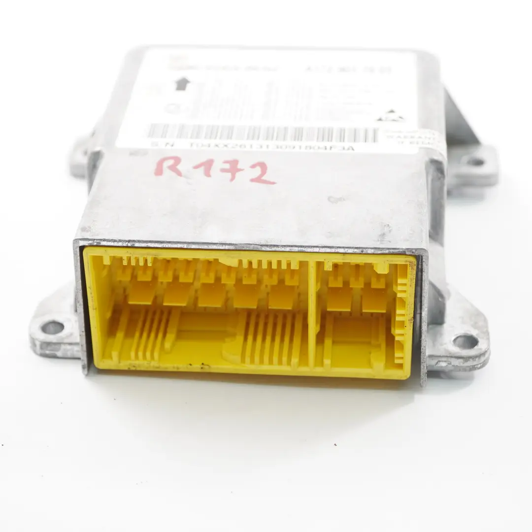 Modulo aria anteriore SRS Unità di controllo ECU per Mercedes SLK R172 con numero di parte A1729017601 Mercedes SLK R172 Modulo aria anteriore SRS Unità di controllo ECU - SKU A1729017601 - Numero di parte A1729017601