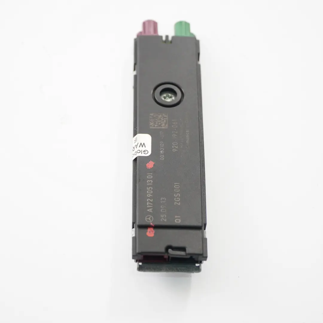Mercedes SLK R172 Roadster Antenna Amplifier Control Module - SKU A1729051301 - Part number A1729051301