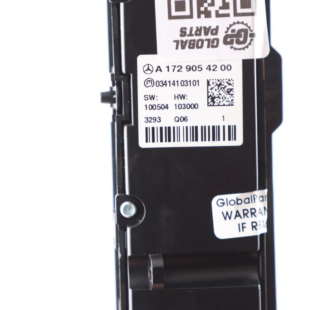 Heat ESP Hazard Triangle Switch Button Block Panel to Mercedes R172 with Part number A1729054200 Mercedes R172 Heat ESP Hazard Triangle Switch Button Block Panel - SKU A1729054200 - Part number A1729054200