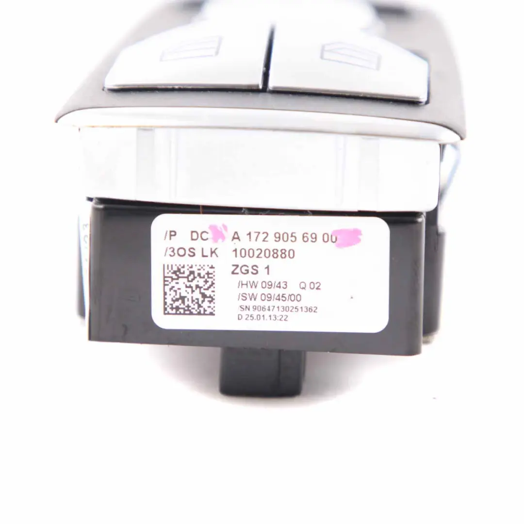 Window Lifter Switch Driver's Side Power Fold to Mercedes W204 Coupe with Part number A1729056900 Mercedes W204 Coupe Window Lifter Switch Driver's Side Power Fold - SKU A1729056900-2 - Part number A1729056900