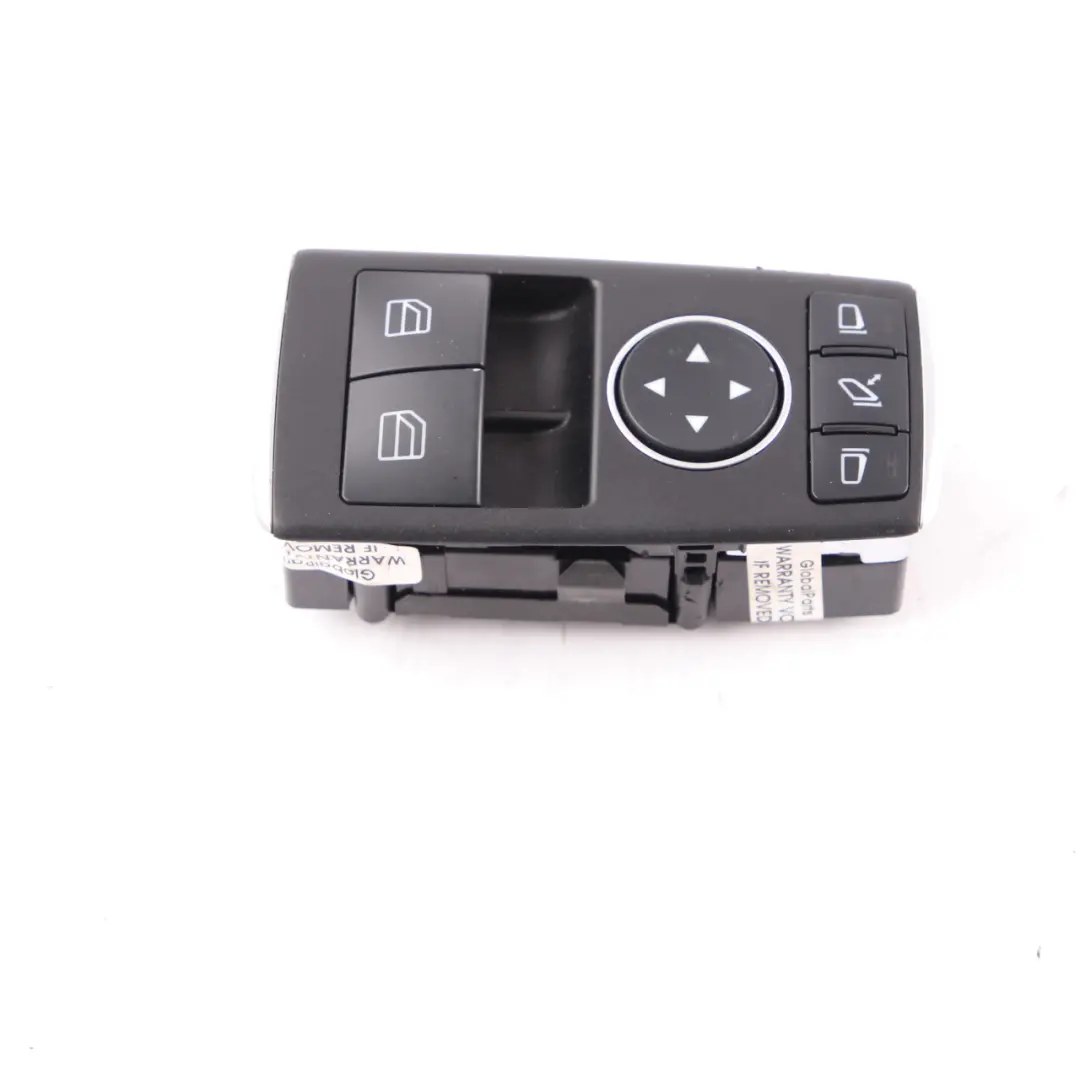 Interruptor ventana Mercedes W204 Coupe Conductor Botón Plegado para con número de pieza A1729056900 Interruptor ventana Mercedes W204 Coupe Conductor Botón Plegado - SKU A1729056900 - Número de pieza A1729056900