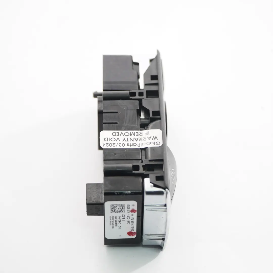 Fenster Heber Schalter Vorne Fahrer Seite Panel für Mercedes SLK R172 mit Teilenummer A1729057000 Mercedes SLK R172 Fenster Heber Schalter Vorne Fahrer Seite Panel - SKU A1729057000 - Teilenummer A1729057000