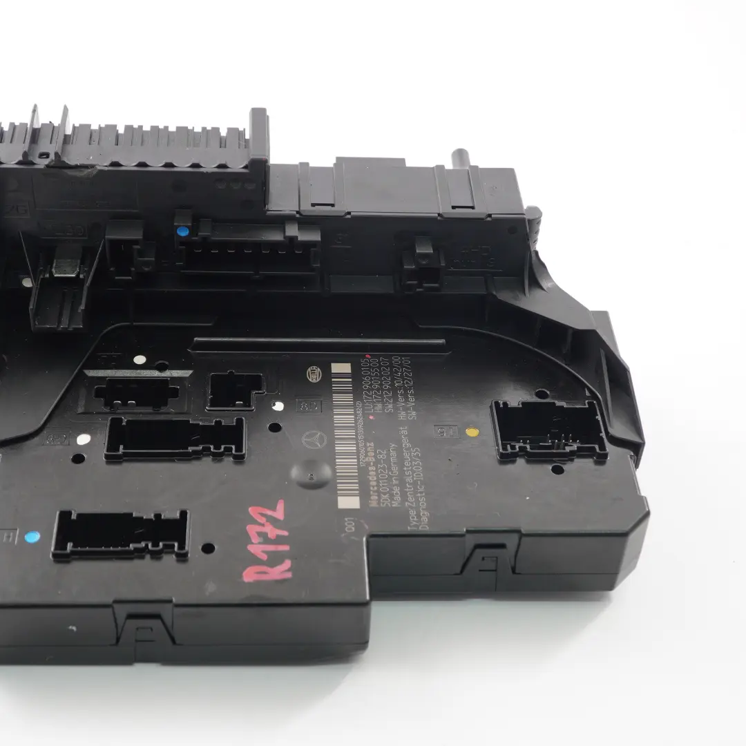 Caja Fusibles Trasera SAM Relé Control Módulo para Mercedes SLK R172 con número de pieza A1729060105 Mercedes SLK R172 Caja Fusibles Trasera SAM Relé Control Módulo - SKU A1729060105 - Número de pieza A1729060105