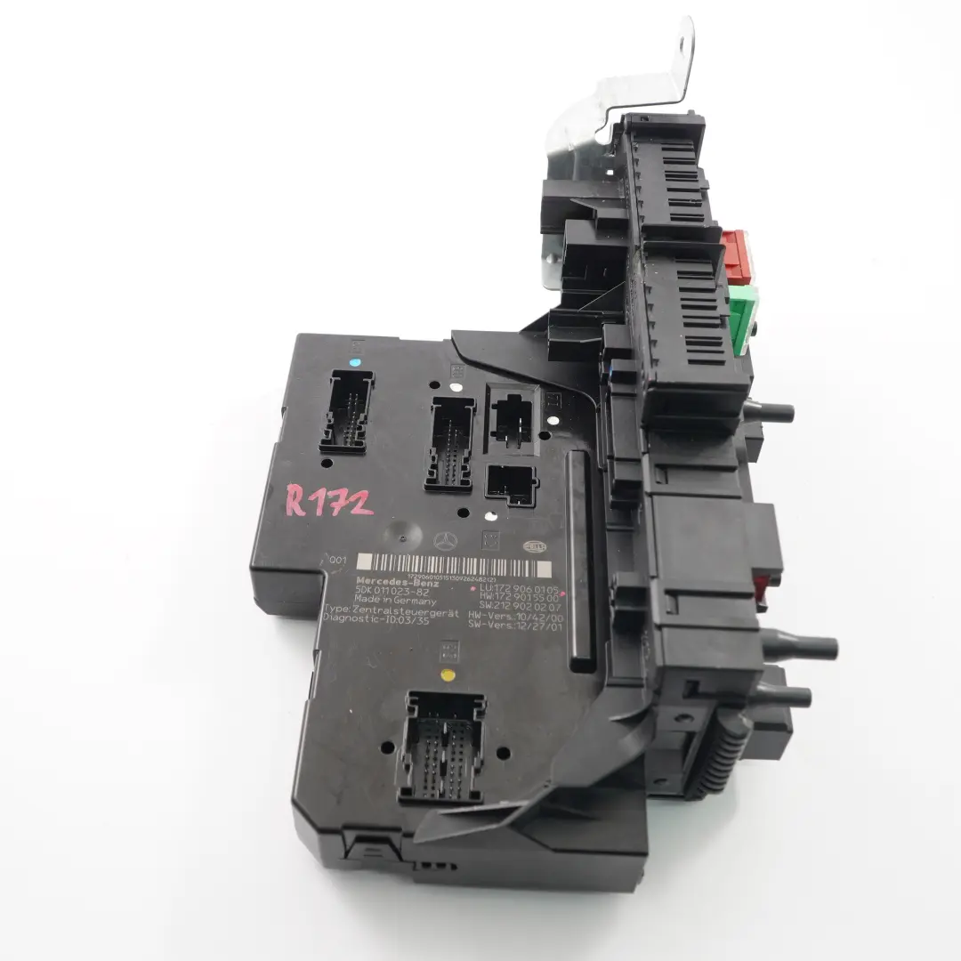 Hinten Sicherungskasten SAM Relais Steuergerät Modul für Mercedes R172 mit Teilenummer A1729060105 Mercedes R172 Hinten Sicherungskasten SAM Relais Steuergerät Modul - SKU A1729060105 - Teilenummer A1729060105