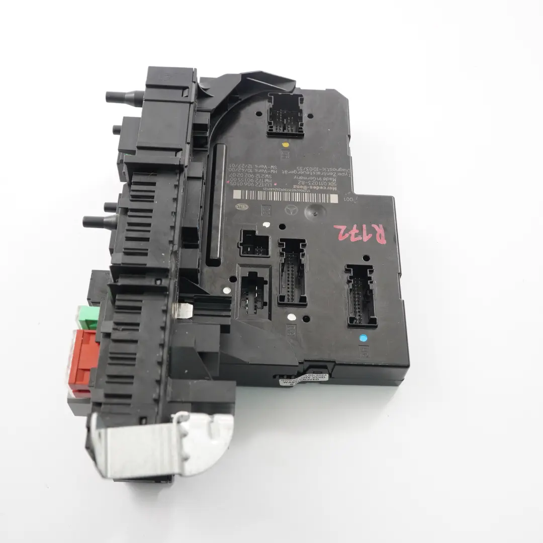 Caja Fusibles Trasera SAM Relé Control Módulo para Mercedes SLK R172 con número de pieza A1729060105 Mercedes SLK R172 Caja Fusibles Trasera SAM Relé Control Módulo - SKU A1729060105 - Número de pieza A1729060105