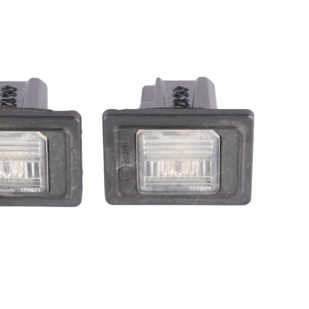 License Number Plate Lamp Light Lights Set Mercedes W176 - SKU A1729061100 - Part number A1729061100