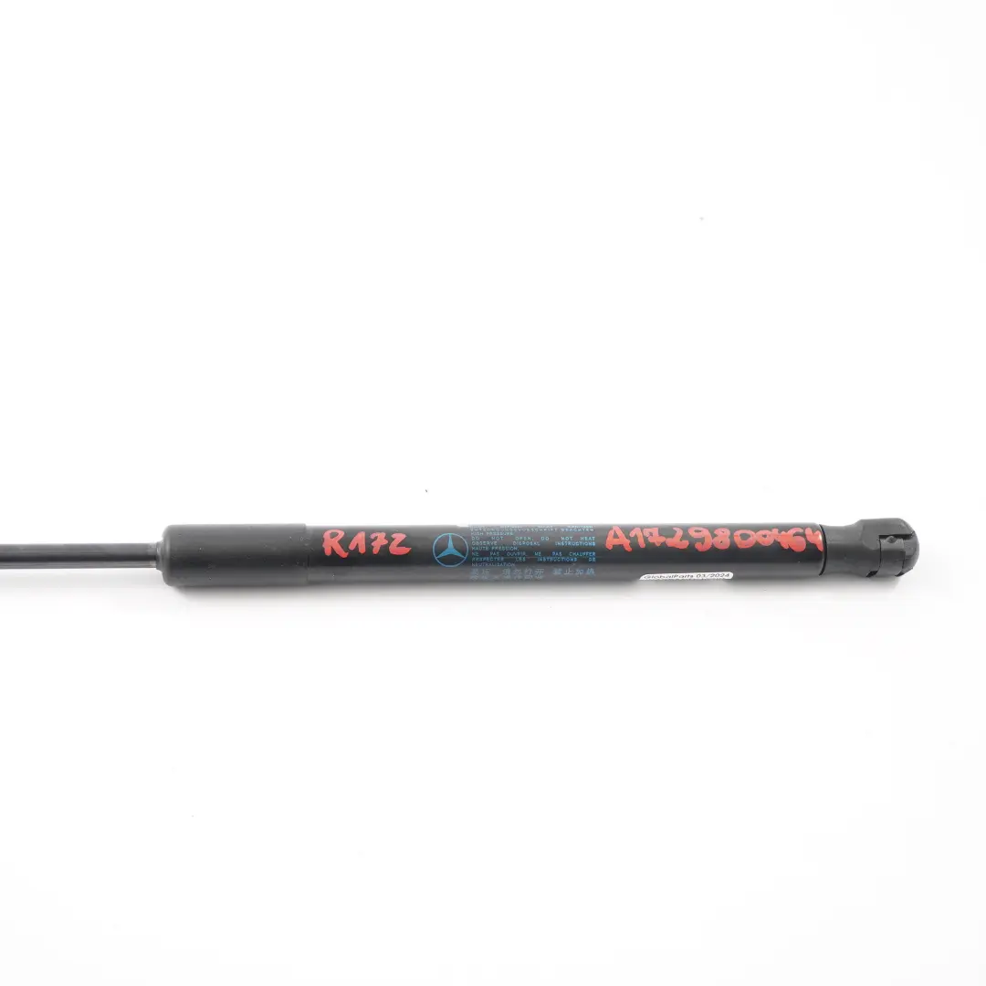 Mercedes SLK R172 Set di molle pressurizzate a gas per il portellone - SKU A1729800464 - Numero di parte A1729800464