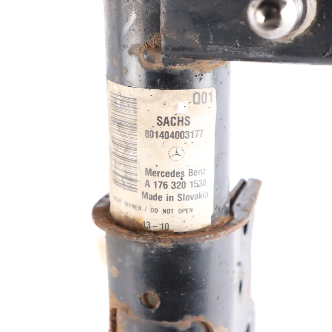 Strut Front Right O/S Suspension Shock Absorber to Mercedes W176 Spring with Part number A1763201538 Mercedes W176 Spring Strut Front Right O/S Suspension Shock Absorber - SKU A1763201538 - Part number A1763201538
