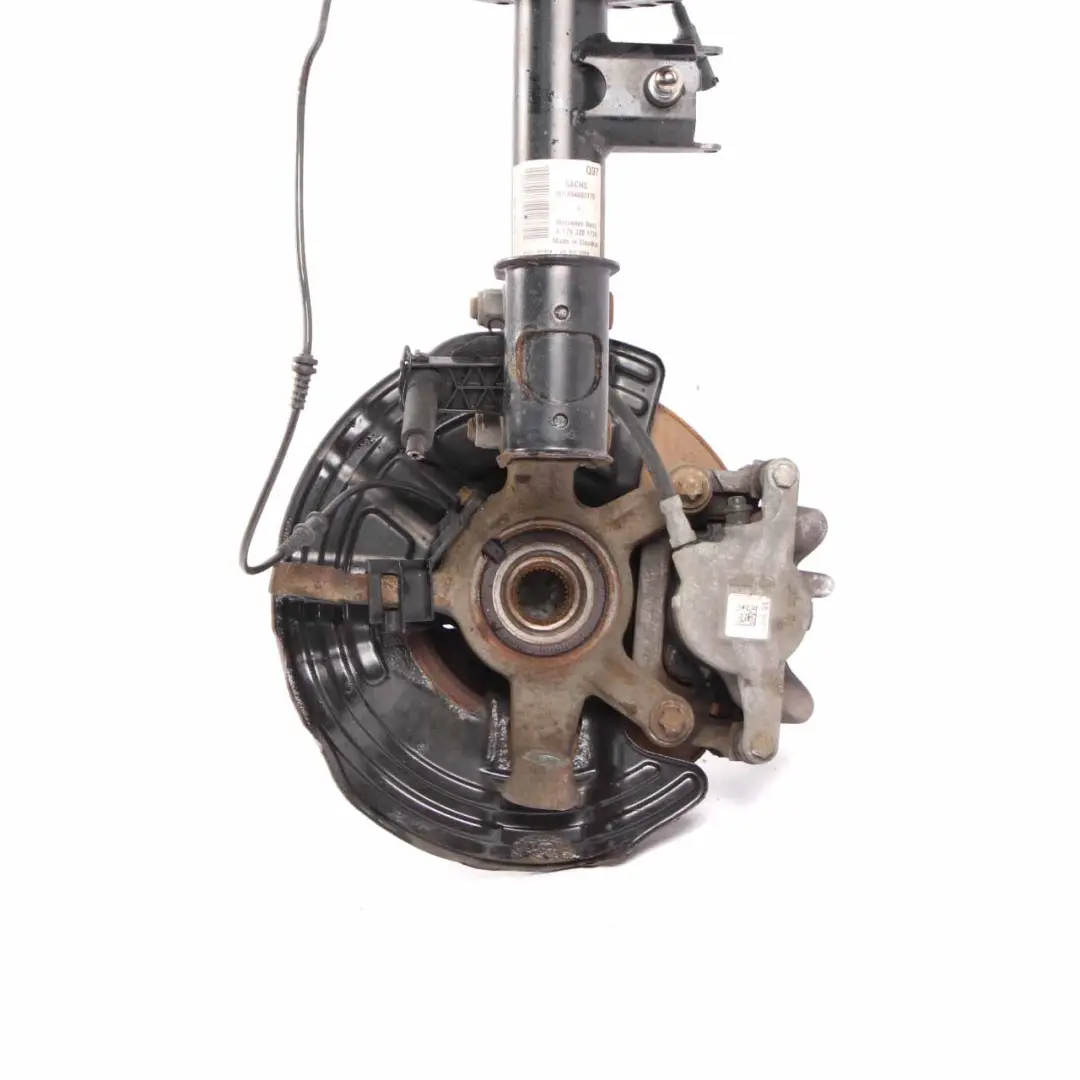 Suspension avant gauche jambe de frein roue porte moyeu pour Mercedes W176 A 180 CDI à propos du numéro de pièce A1763201738 Mercedes W176 A 180 CDI Suspension avant gauche jambe de frein roue porte moyeu - SKU A1763201738-1 - Numéro de pièce A1763201738