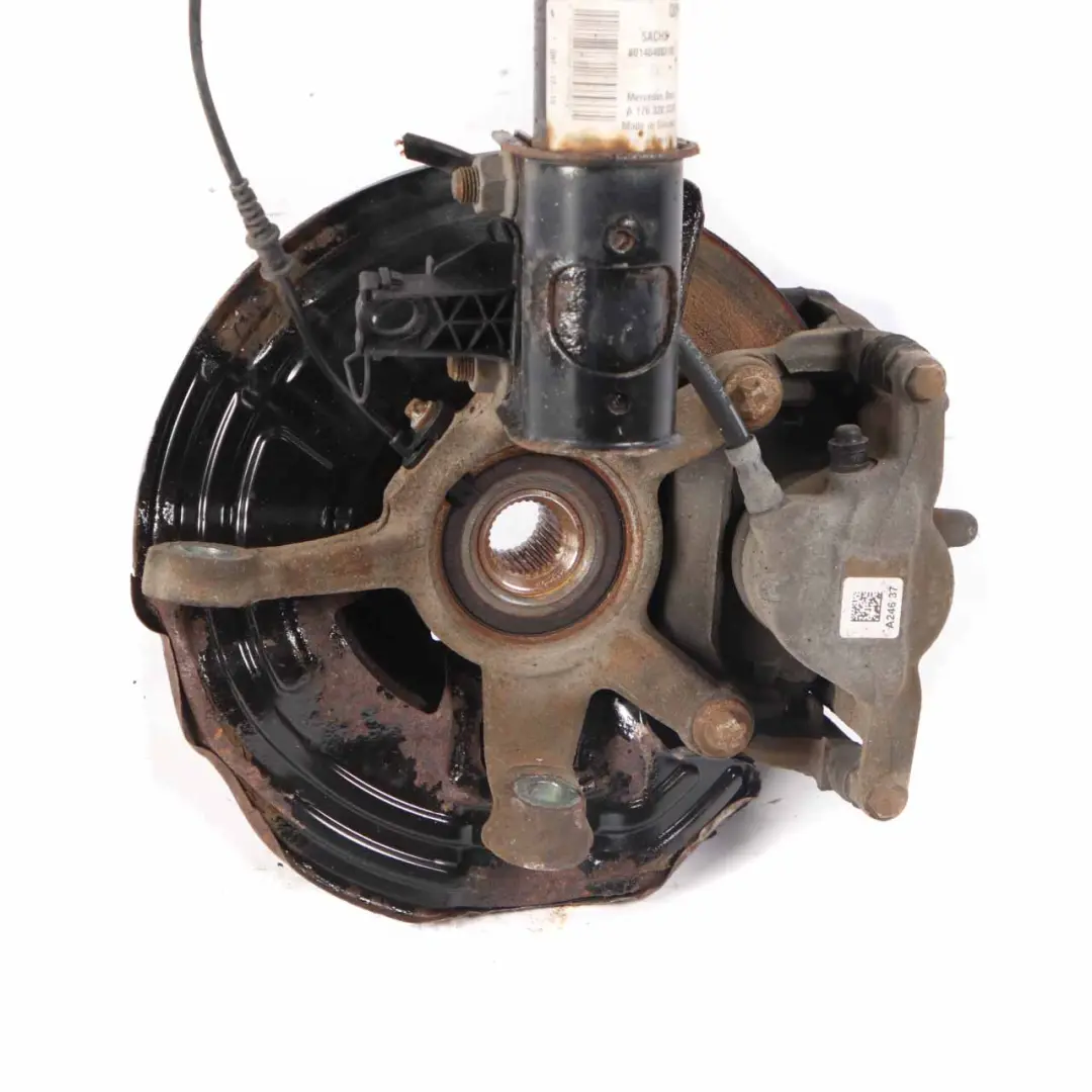 Mercedes W176 A 200 CDI Front Left N/S Suspension Leg Brake Wheel Hub Carrier - SKU A1763202338 - Part number A1763202338