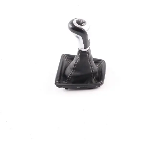 Mercedes W176 Gear Lever Shift Selector Knob 6-Speed Cover Black - SKU A1763641210 - Part number A1763641210