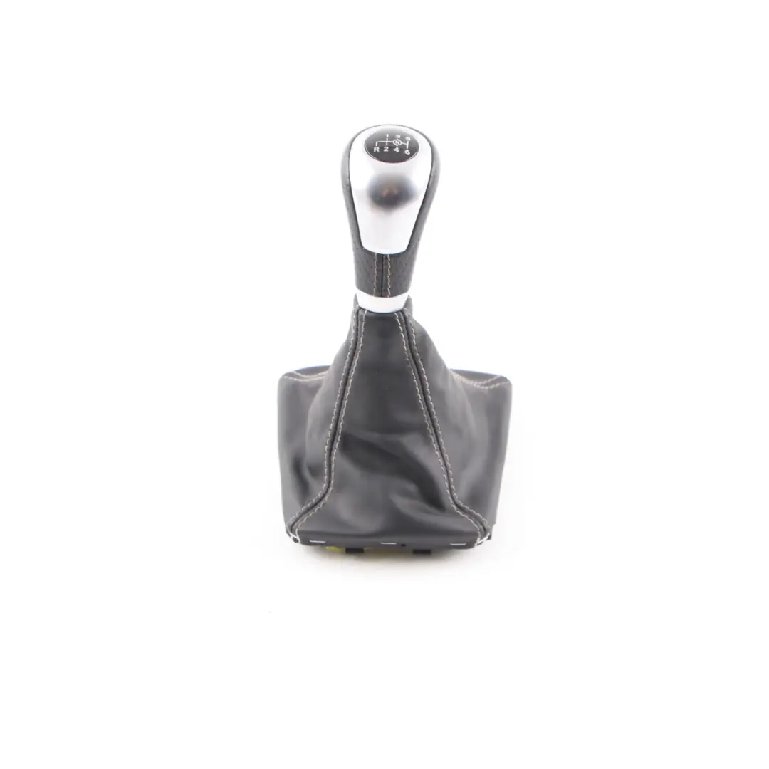 Lever Mercedes W176 Shift Selector Knob 6-Speed Black Leather to Gear with Part number A1763641710 Gear Lever Mercedes W176 Shift Selector Knob 6-Speed Black Leather - SKU A1763641710 - Part number A1763641710