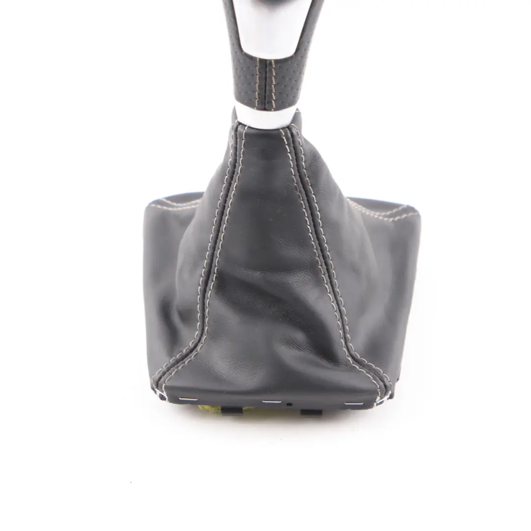  Palanca cambios Mercedes W176 Pomo selector 6 velocidade Cuero negro - SKU A1763641710 - Número de pieza A1763641710