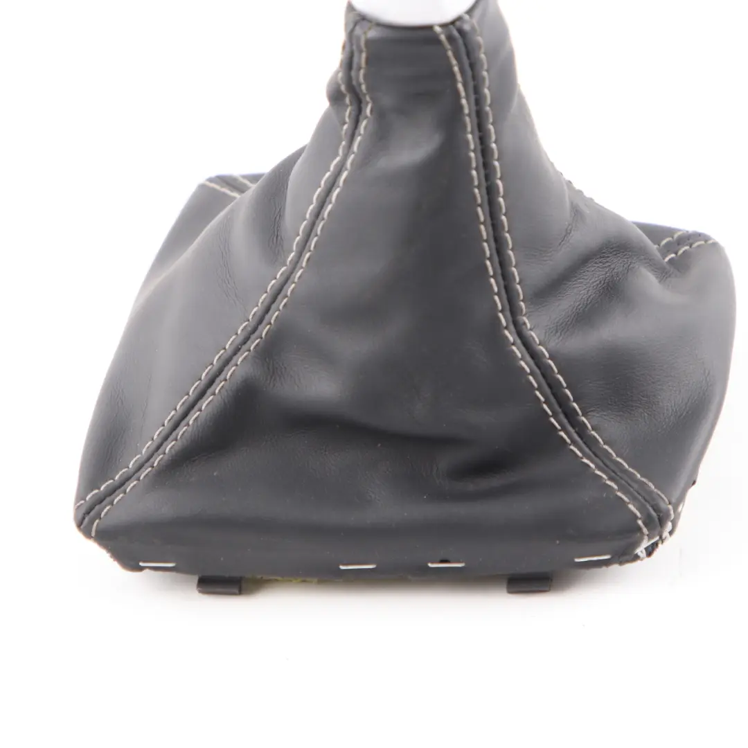  Palanca cambios Mercedes W176 Pomo selector 6 velocidade Cuero negro - SKU A1763641710 - Número de pieza A1763641710