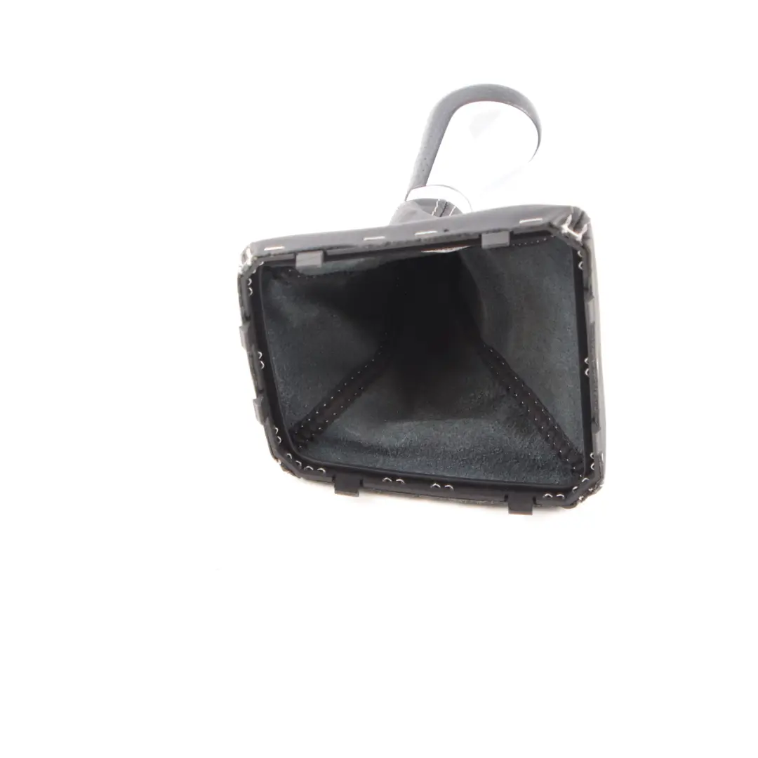 Levier vitesse Mercedes W176 Sélecteur 6 vitesses Cuir noir pour à propos du numéro de pièce A1763641710 Levier vitesse Mercedes W176 Sélecteur 6 vitesses Cuir noir - SKU A1763641710 - Numéro de pièce A1763641710