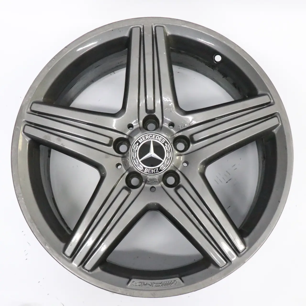 Mercedes W176 AMG Szara Alufelga 18" 5 Double Spoke ET:48 8J A1764010402