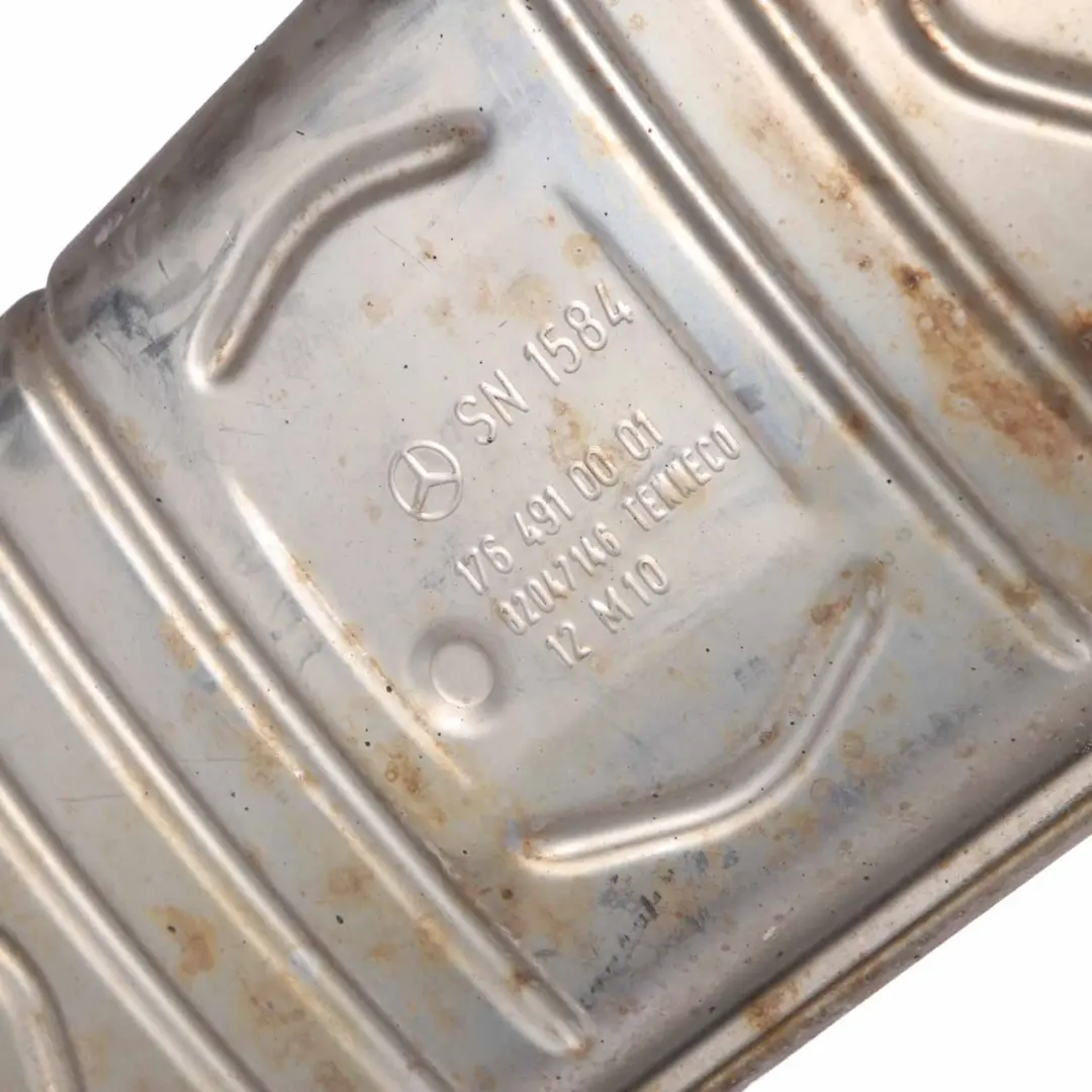 Mercedes W176 Exhaust Muffler Back Box Middle Pipe 160 CDI 180 CDI OM607 Diesel - SKU A1764902483 - Part number A1764902483