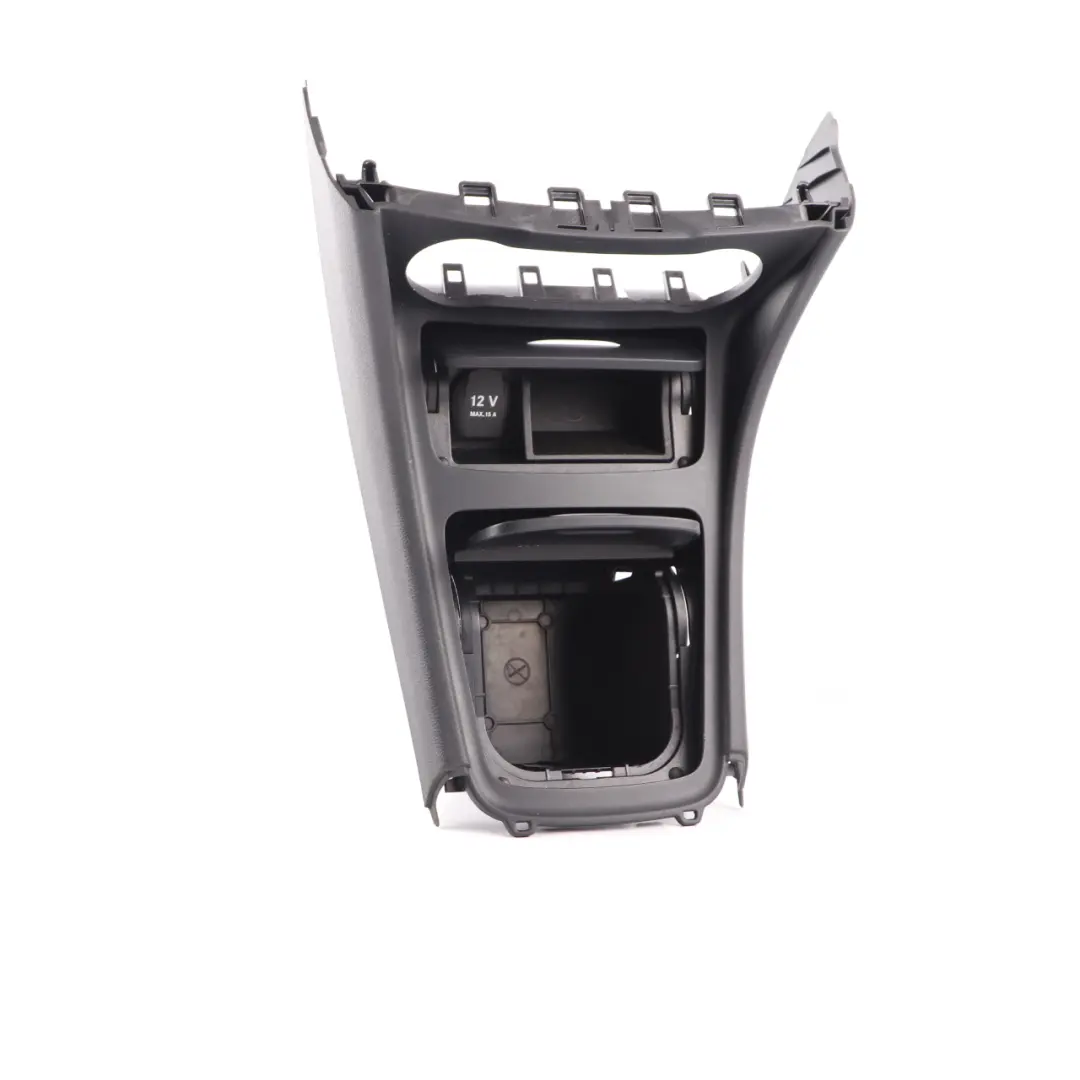 Mercedes W176 Centre Console Ashtray Storage Tray Cover Trim Frame Panel Black - SKU A1766800471-1 - Part number A1766800471