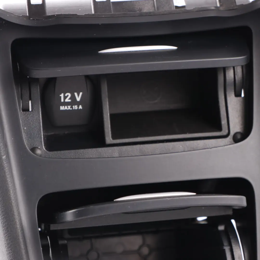 Centre Console Ashtray Storage Tray Cover Trim Frame Panel Black to Mercedes W176 with Part number A1766800471 Mercedes W176 Centre Console Ashtray Storage Tray Cover Trim Frame Panel Black - SKU A1766800471-1 - Part number A1766800471