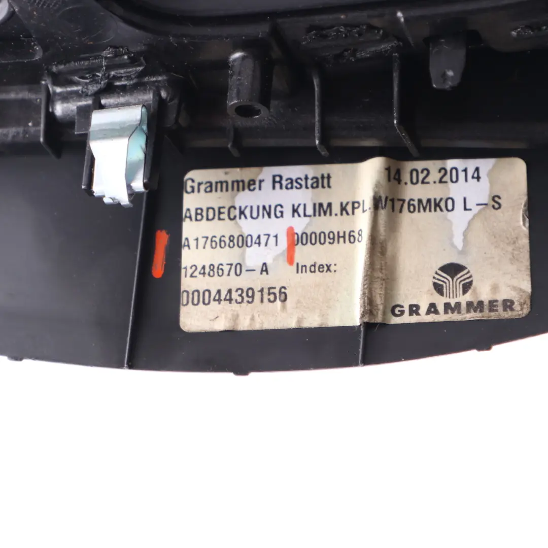 Centre Console Cover Mercedes C117 W176 Trim Frame Panel Black to with Part number A1766800471 Centre Console Cover Mercedes C117 W176 Trim Frame Panel Black - SKU A1766800471 - Part number A1766800471