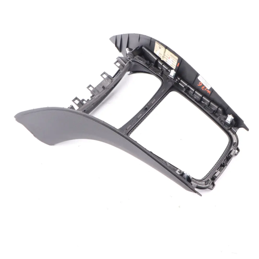 Centre Console Cover Trim Frame Panel Black to Mercedes C117 W176 with Part number A1766800471 Mercedes C117 W176 Centre Console Cover Trim Frame Panel Black - SKU A1766800471 - Part number A1766800471