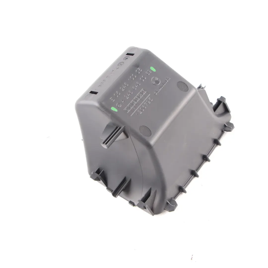 Centre Console Rear Trim Insert Storage Tray Panel A2466460069 to Mercedes W176 with Part number A1766801050 Mercedes W176 Centre Console Rear Trim Insert Storage Tray Panel A2466460069 - SKU A1766801050-1 - Part number A1766801050