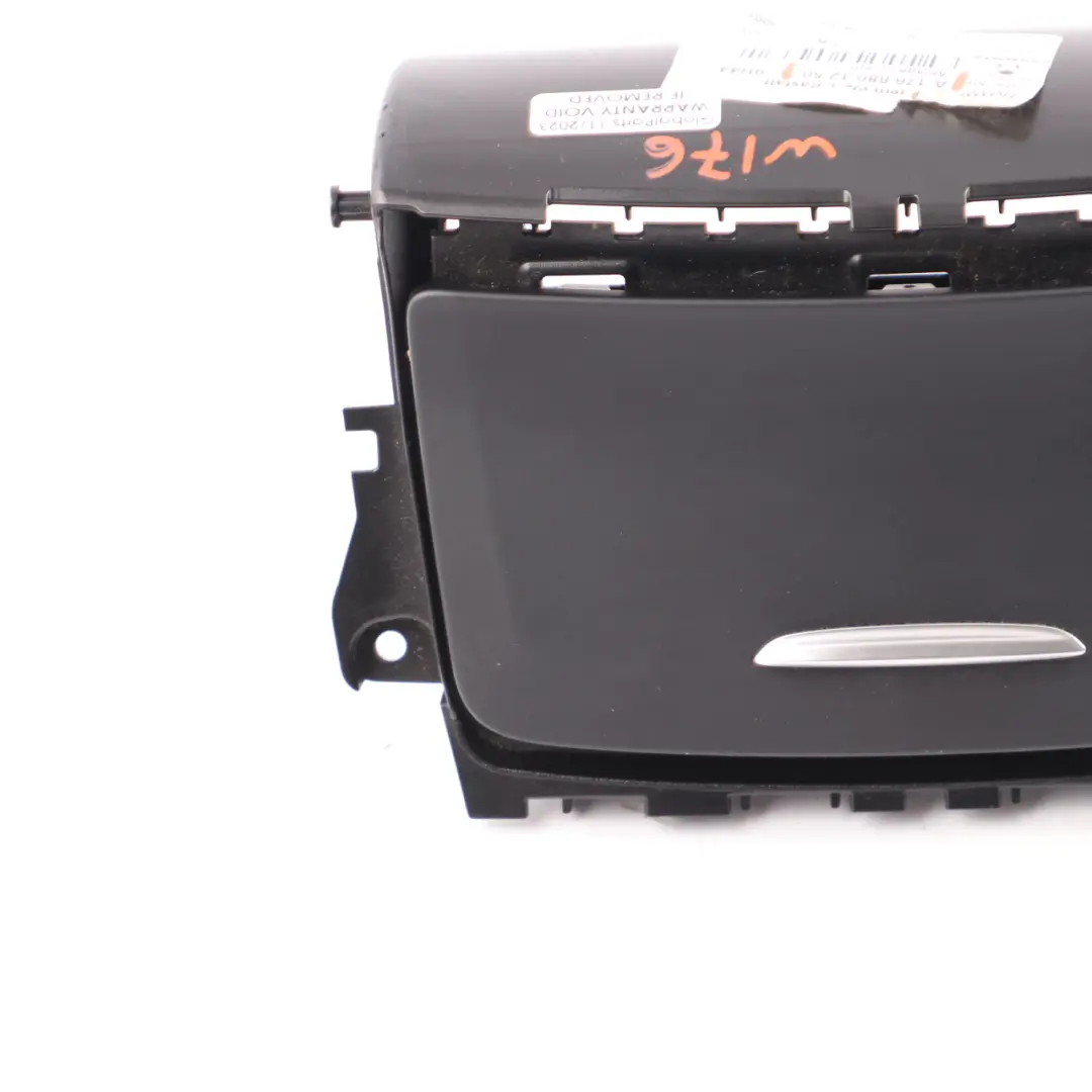 Mercedes W176 Centre Console Ashtray Front Ash Tray Storage Black - SKU A1766801250 - Part number A1766801250
