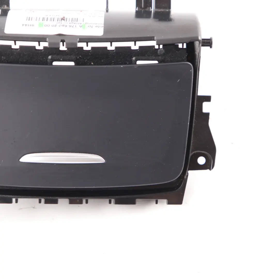  Bandeja Cenicero Consola Central Interior Mercedes W176 Negro - SKU A1766802000 - Número de pieza A1766802000