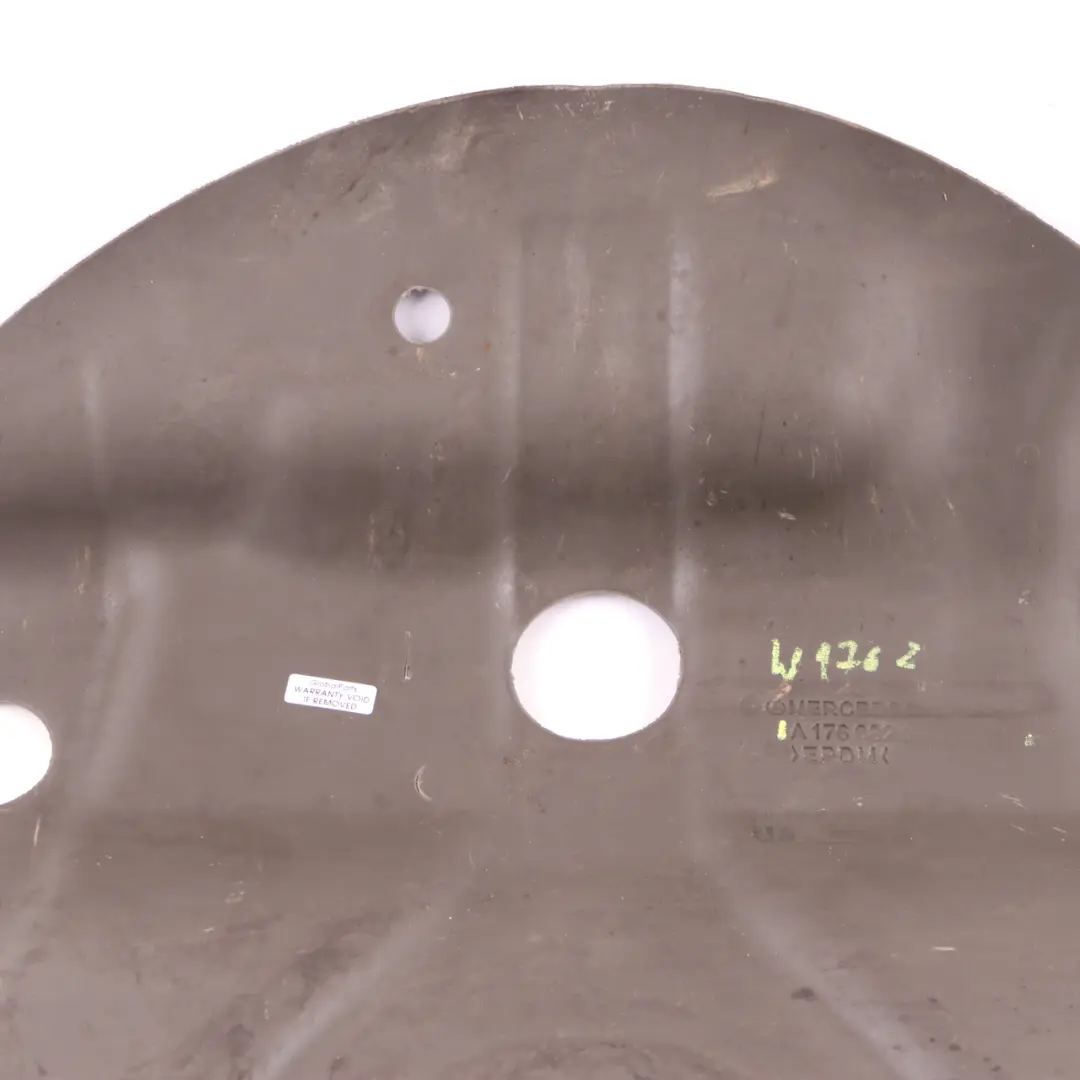Mercedes W176 Kofferraum Isolierung Heck Rad Schaumstoff Abdeckung - SKU A1766820141 - Teilenummer A1766820141