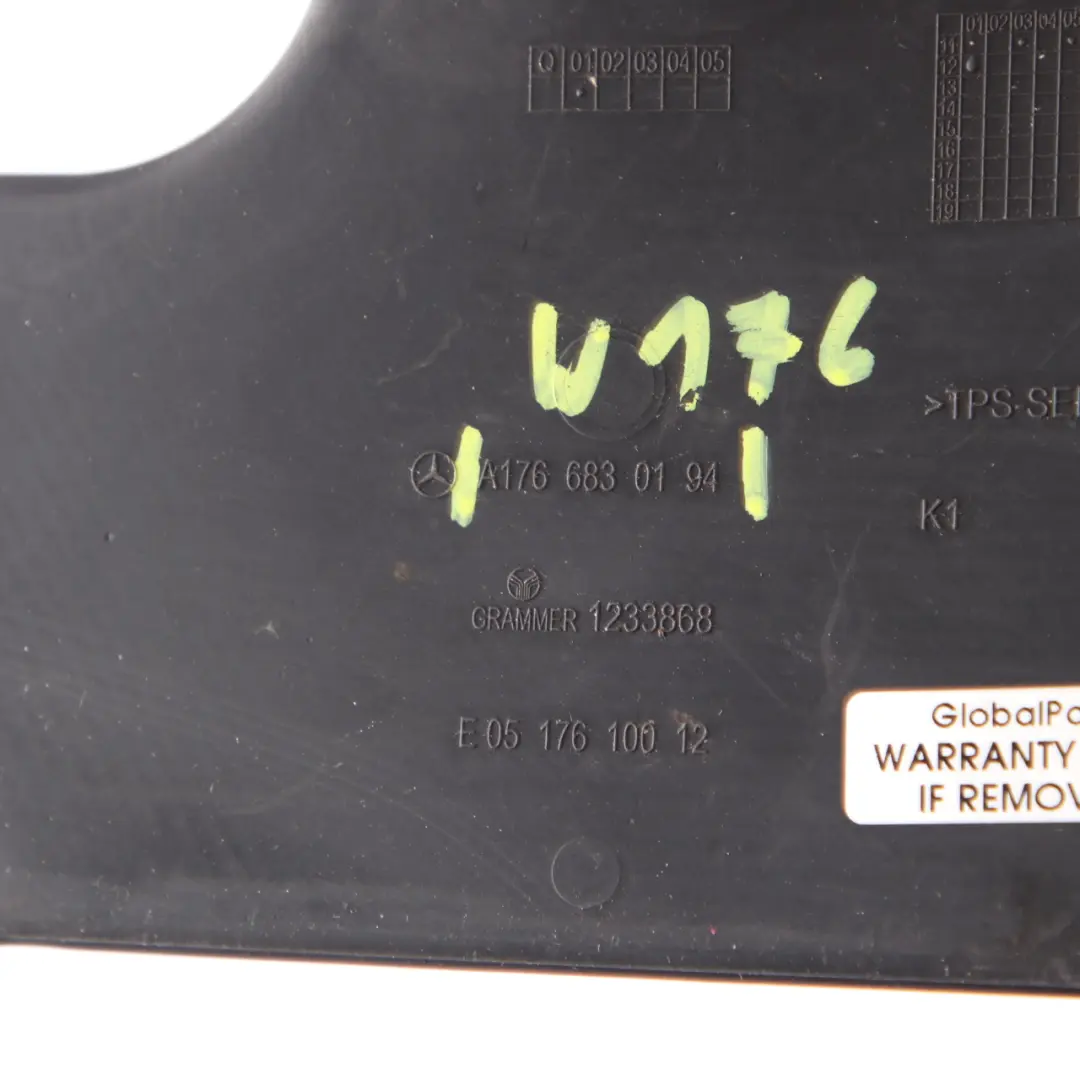 Armrest Insert Arm Rest Centre Console Rubber Mat to Mercedes W176 with Part number A1766830194 Mercedes W176 Armrest Insert Arm Rest Centre Console Rubber Mat - SKU A1766830194 - Part number A1766830194