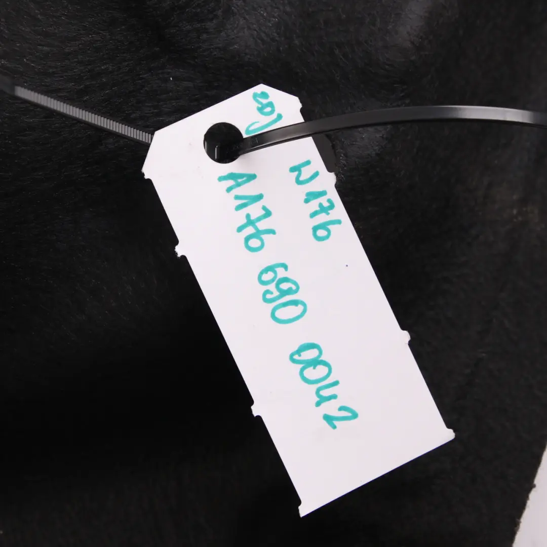 Boot Trunk Floor Spare Wheel Liner Trim Storage Well to Mercedes W176 with Part number A1766900042 Mercedes W176 Boot Trunk Floor Spare Wheel Liner Trim Storage Well - SKU A1766900042 - Part number A1766900042