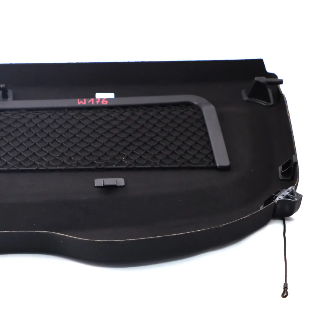Mercedes W176 Paketablage Fach Abdeckung Panel Trim schwarz - SKU A1766900149 - Teilenummer A1766900149