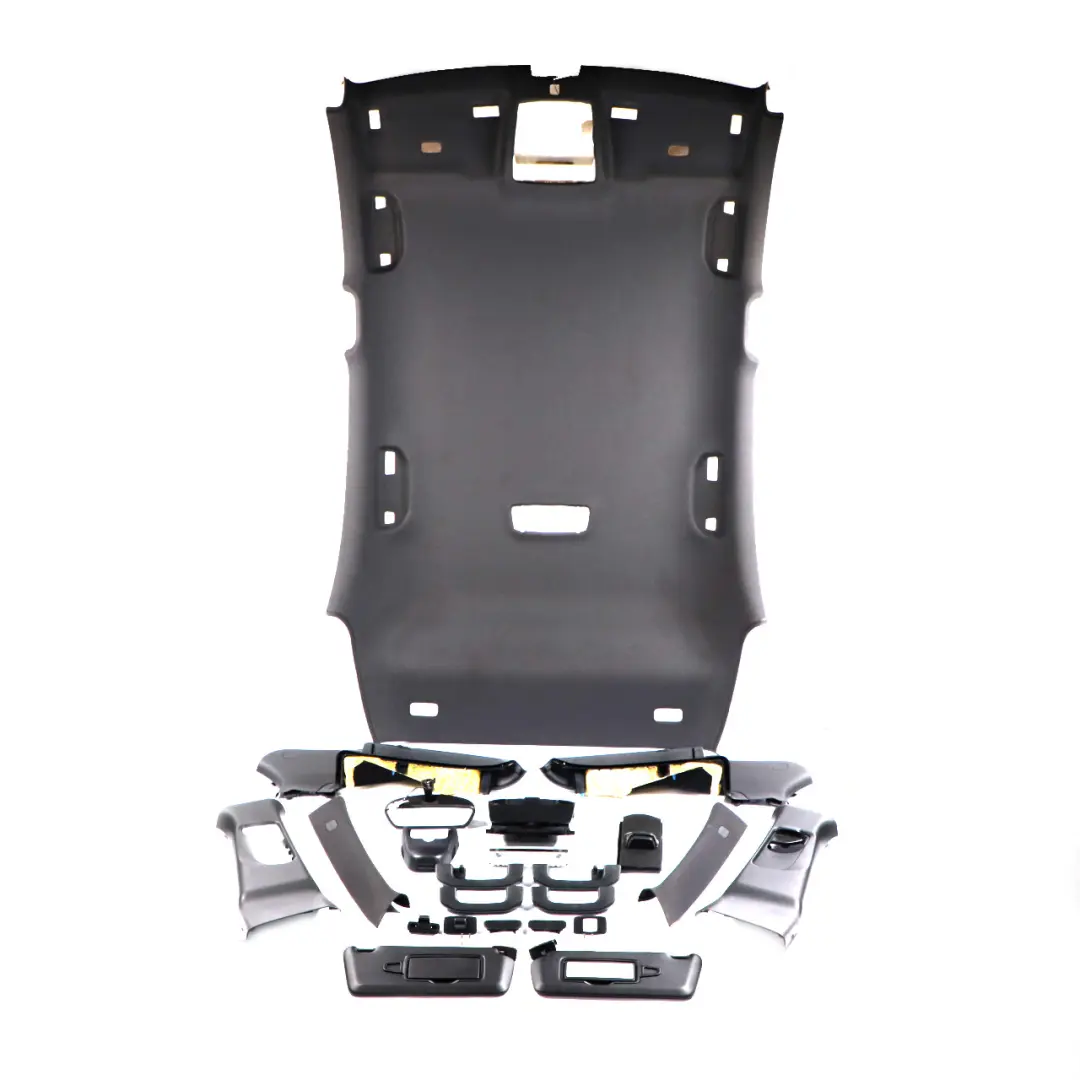 Roof Headlining Headliner Lining Black Complete Set Pillars Mirror to Mercedes W176 with Part number A1766900400 Mercedes W176 Roof Headlining Headliner Lining Black Complete Set Pillars Mirror - SKU A1766900400 - Part number A1766900400