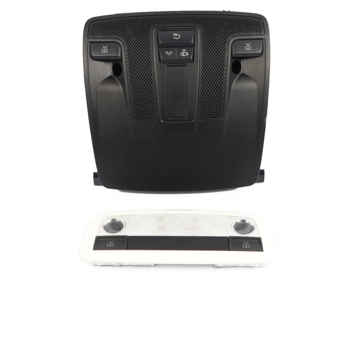 Mercedes W176 Roof Headlining Headliner Lining Black Complete Set Pillars Mirror - SKU A1766900400 - Part number A1766900400