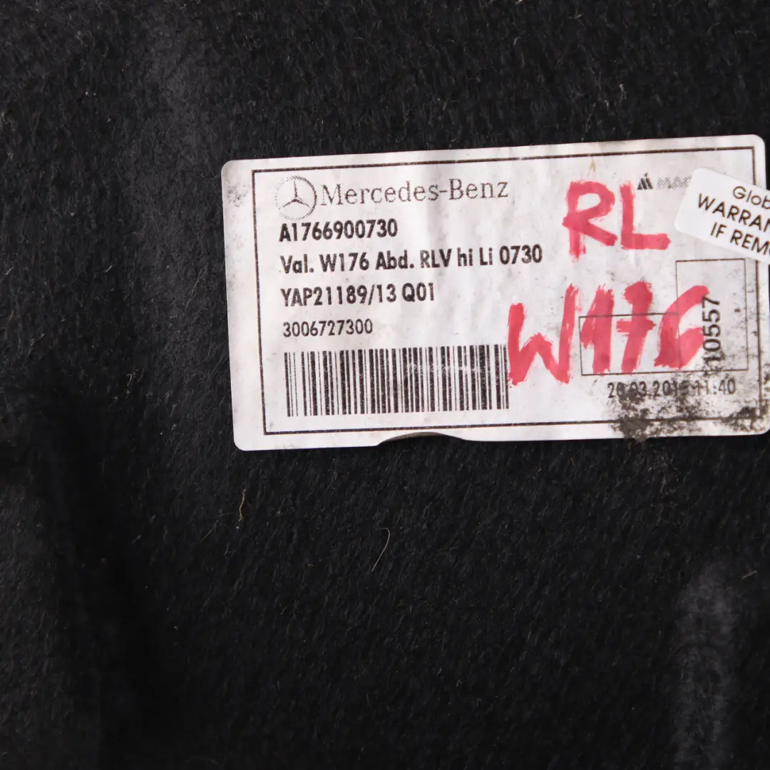 Mercedes W176 W246 Nadkole Tylne Lewe Tył Lewy - SKU A1766900730 - Numer Części A1766900730