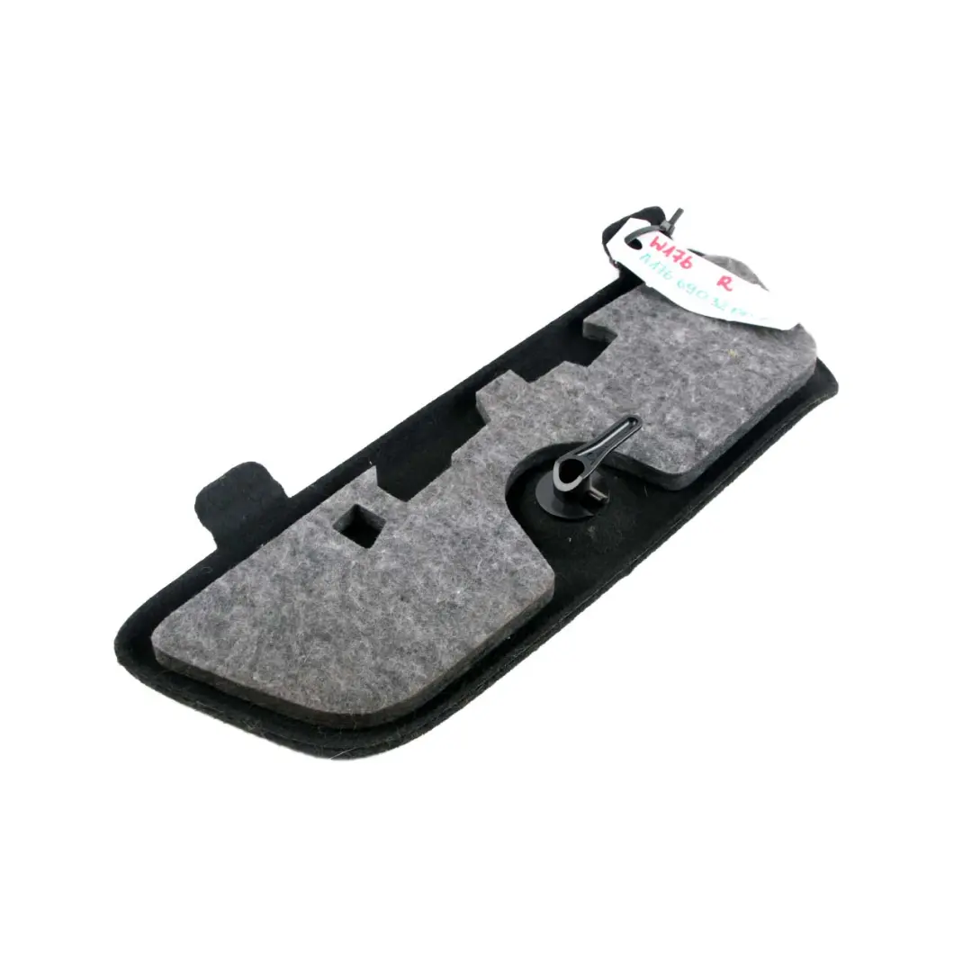 Mercedes W176 Pannello di copertura laterale del bagagliaio posteriore destro - SKU A1766903200-1 - Numero di parte A1766903200
