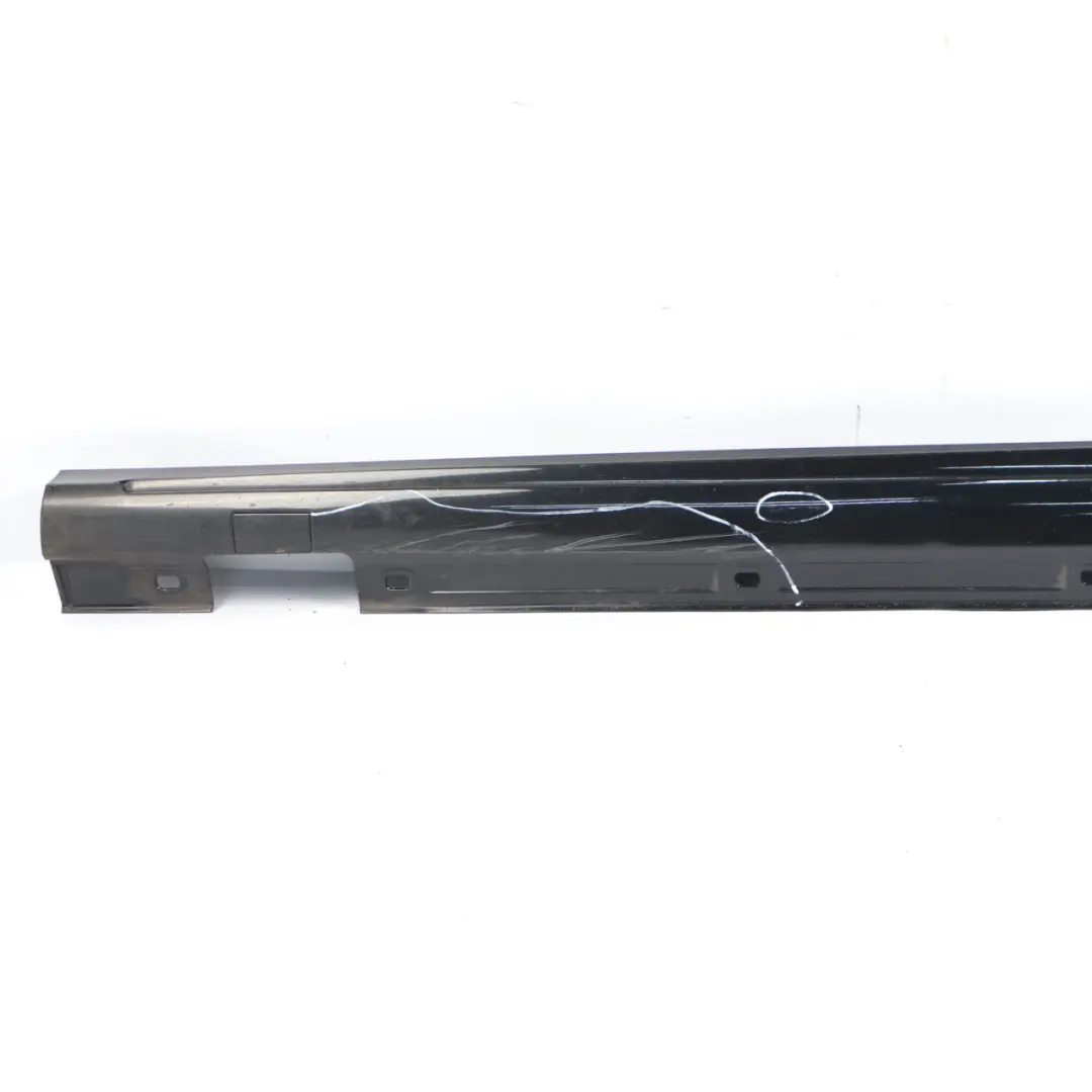 Mercedes W176 Side Skirt AMG Left N/S Door Sill Cover W246 Cosmic Black - 191 - SKU A1766980054-KB3 - Part number A1766980054