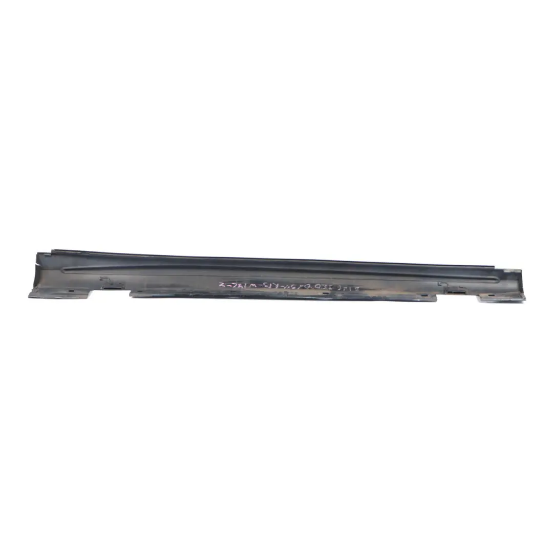 Mercedes W176 Side Skirt AMG Left N/S Door Sill Cover W246 Cosmic Black - 191 - SKU A1766980054-KB3 - Part number A1766980054