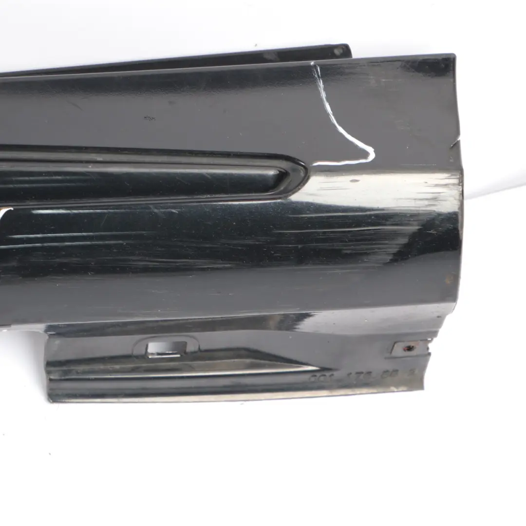 Side Skirt AMG Left N/S Door Sill Cover W246 Cosmic Black - 191 to Mercedes W176 with Part number A1766980054 Mercedes W176 Side Skirt AMG Left N/S Door Sill Cover W246 Cosmic Black - 191 - SKU A1766980054-KB3 - Part number A1766980054