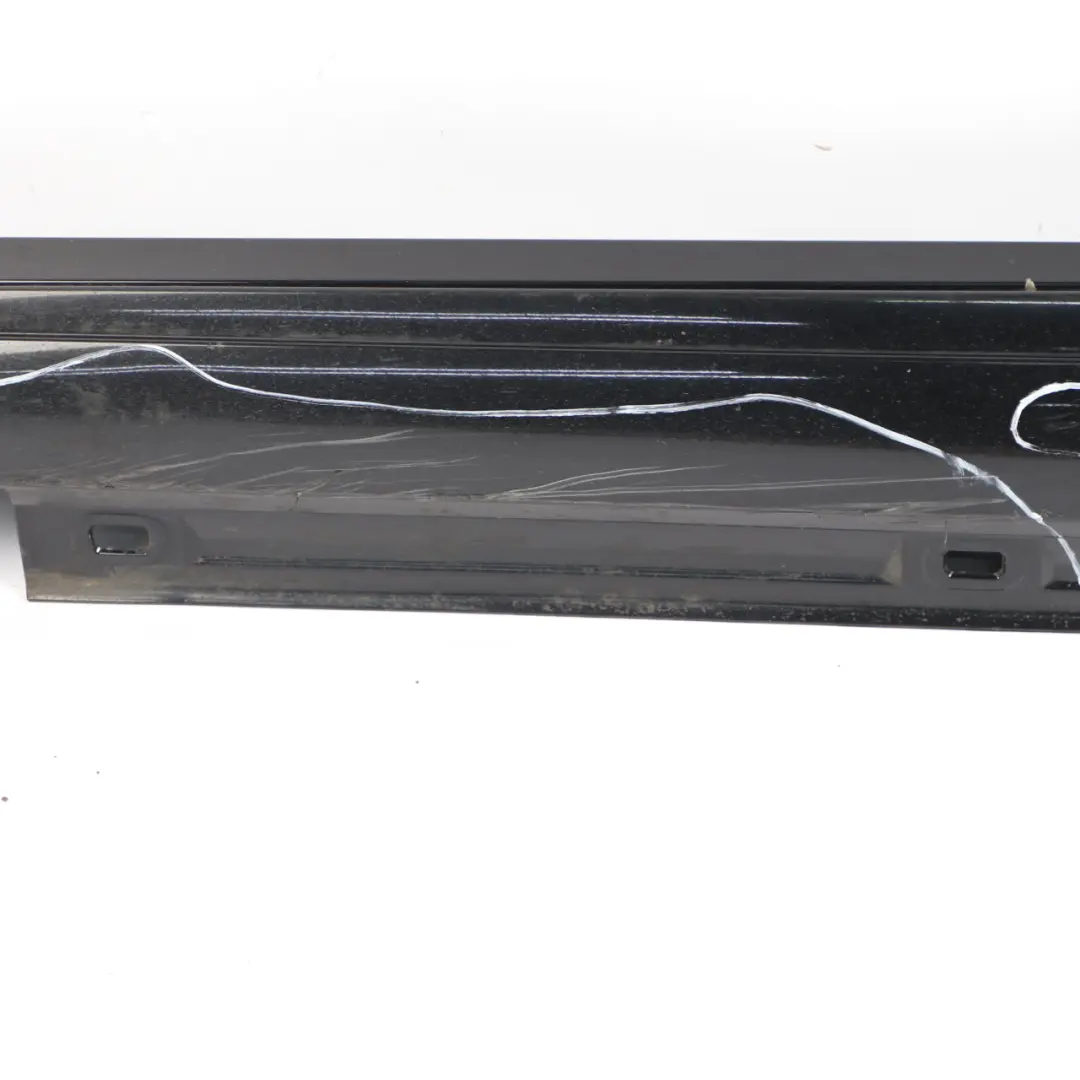 Side Skirt AMG Left N/S Door Sill Cover W246 Cosmic Black - 191 to Mercedes W176 with Part number A1766980054 Mercedes W176 Side Skirt AMG Left N/S Door Sill Cover W246 Cosmic Black - 191 - SKU A1766980054-KB3 - Part number A1766980054