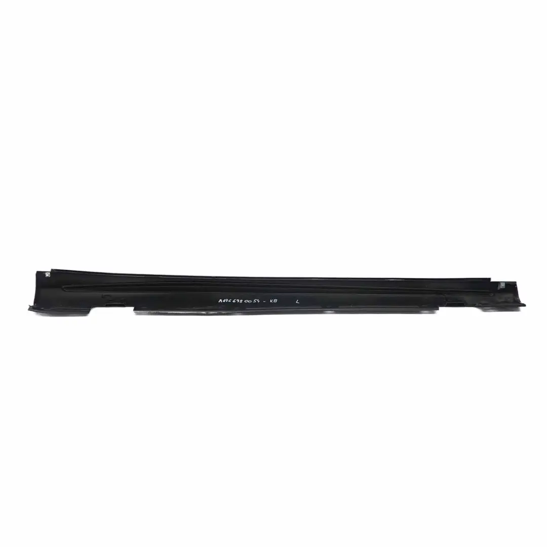 Mercedes W176 jupe latérale AMG gauche couvre seuil W246 Cosmic Black - 191 - SKU A1766980054-KB - Numéro de pièce A1766980054
