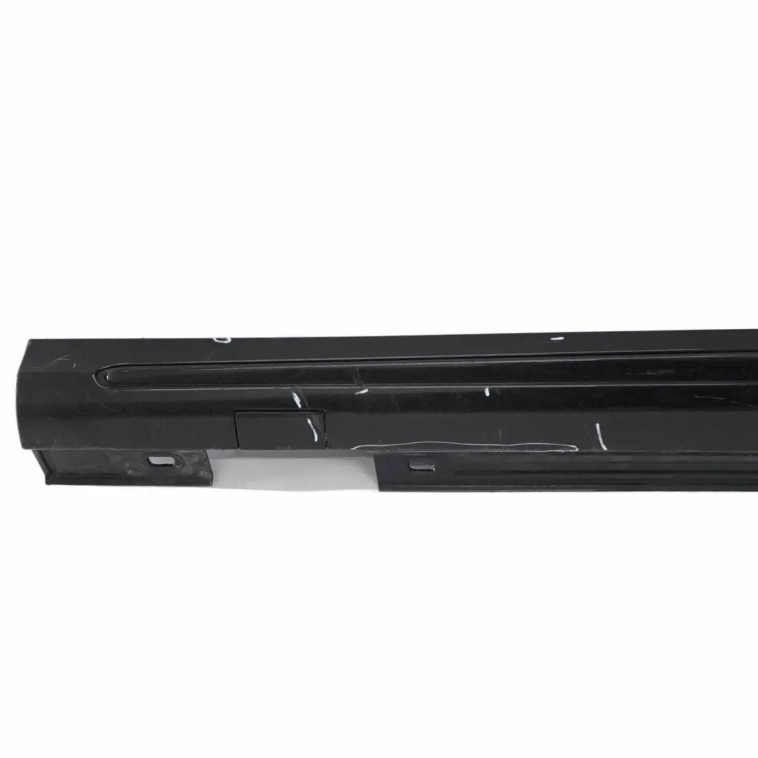 Mercedes W176 Side Skirt AMG Left N/S Door Sill Cover W246 Cosmic Black - 191 - SKU A1766980054-KB - Part number A1766980054