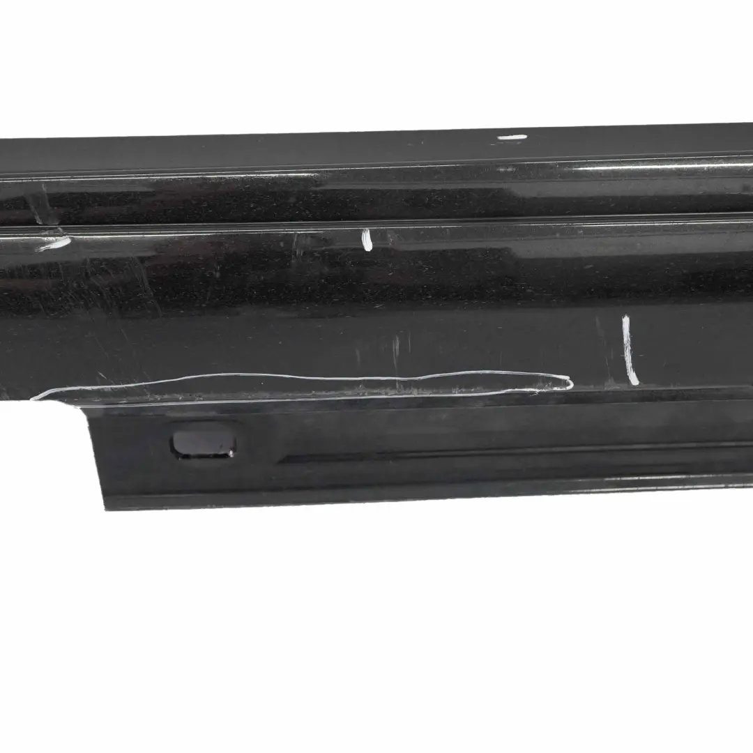 Mercedes W176 Side Skirt AMG Left N/S Door Sill Cover W246 Cosmic Black - 191 - SKU A1766980054-KB - Part number A1766980054