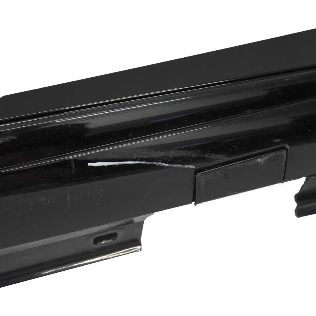 Mercedes W176 Seitenschweller AMG Links Türschwellerabdeckung Cosmic Schwarz 191 - SKU A1766980054-KB - Teilenummer A1766980054