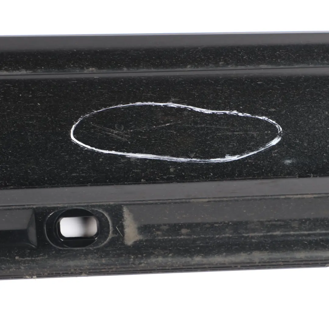 Side Skirt AMG Right O/S Door Sill Cover W246 Cosmic Black - 191 to Mercedes W176 with Part number A1766980154 Mercedes W176 Side Skirt AMG Right O/S Door Sill Cover W246 Cosmic Black - 191 - SKU A1766980154-KB - Part number A1766980154