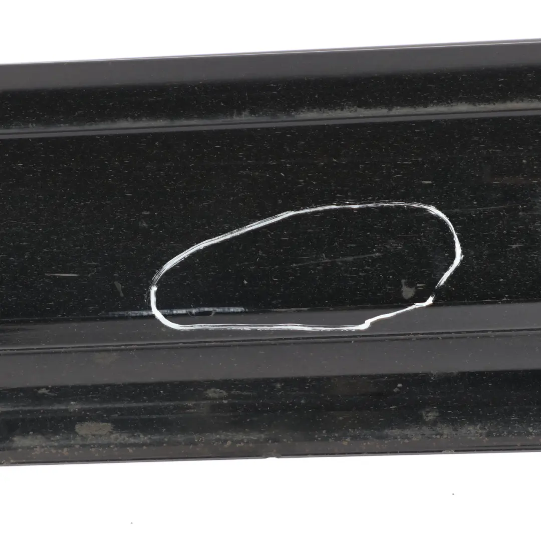 Side Skirt AMG Right O/S Door Sill Cover W246 Cosmic Black - 191 to Mercedes W176 with Part number A1766980154 Mercedes W176 Side Skirt AMG Right O/S Door Sill Cover W246 Cosmic Black - 191 - SKU A1766980154-KB - Part number A1766980154