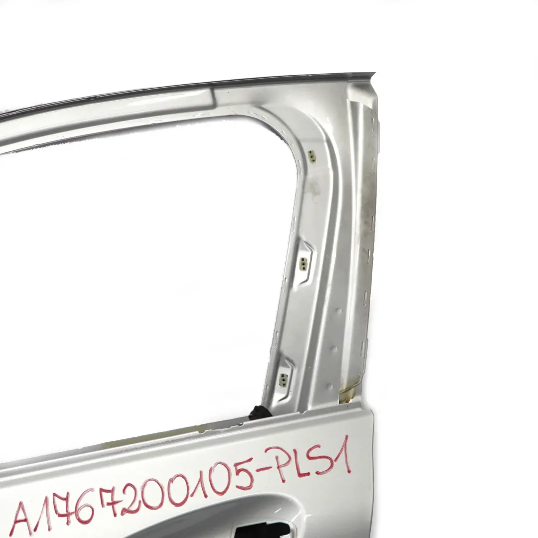 Mercedes W176 Porte Avant Gauche Classe A Argent Polaire Métallisé - 761 - SKU A1767200105-PLS1 - Numéro de pièce A1767200105