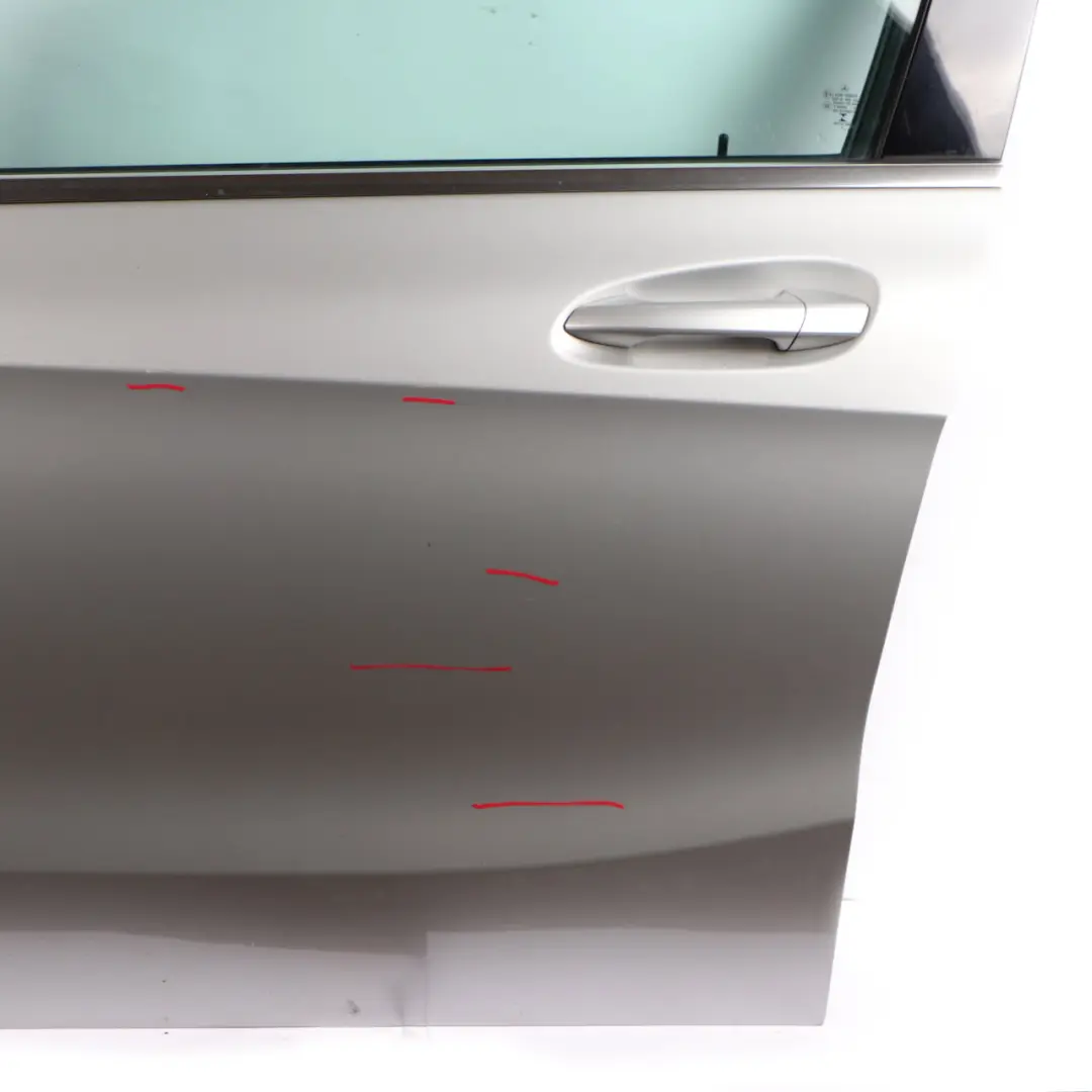 Mercedes W176 Door Front Left N/S A-Class Polar Silver Metallic - 761 - SKU A1767200105-PLS - Part number A1767200105